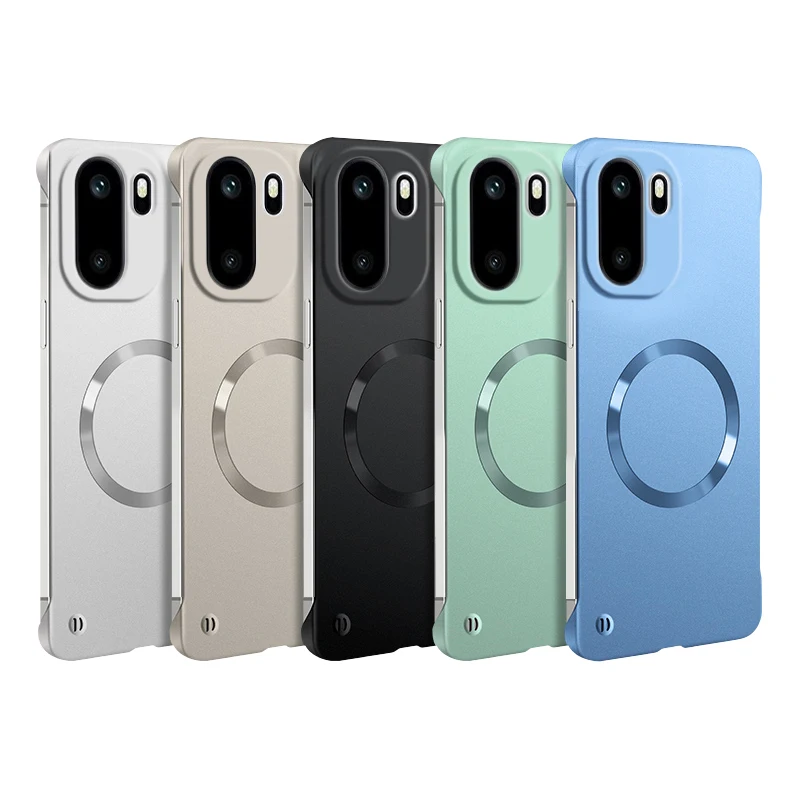 Ultra Thin Metallic Paint Magnetic Case - Frameless Cooling Hard PC Cover