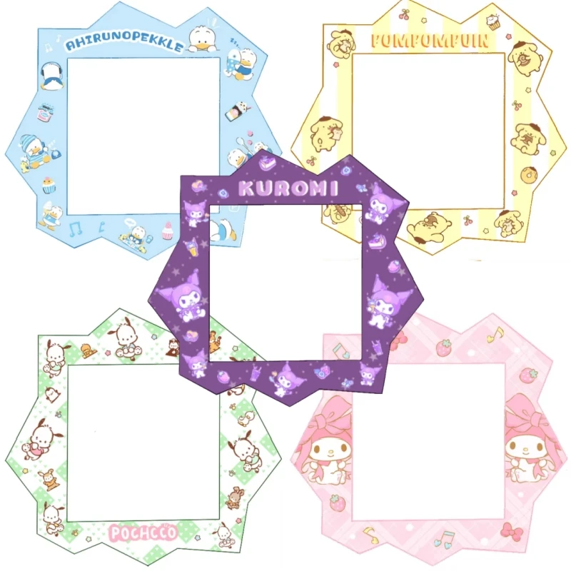 In Stock New Panel Paper For Tamagotchi Paradise Cannot Be Pasted Frosted/Smooth Material Handmade Checkered Macaron Toys Gifts