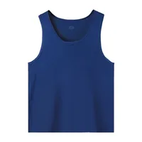 Gilet en pur coton pour hommes, respirant, mince, sport pour jeunes, fondation, hurdle I, ample, été, maillot de corps à col licou 2