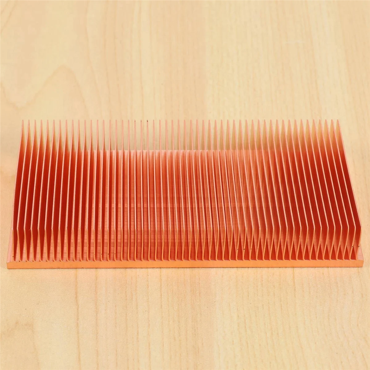 6X Pure Copper Heatsink 100X50X15mm Skiving Fin Heat Sink Radiator for Electronic RAM Chip LED VGA Cooling Cooler
