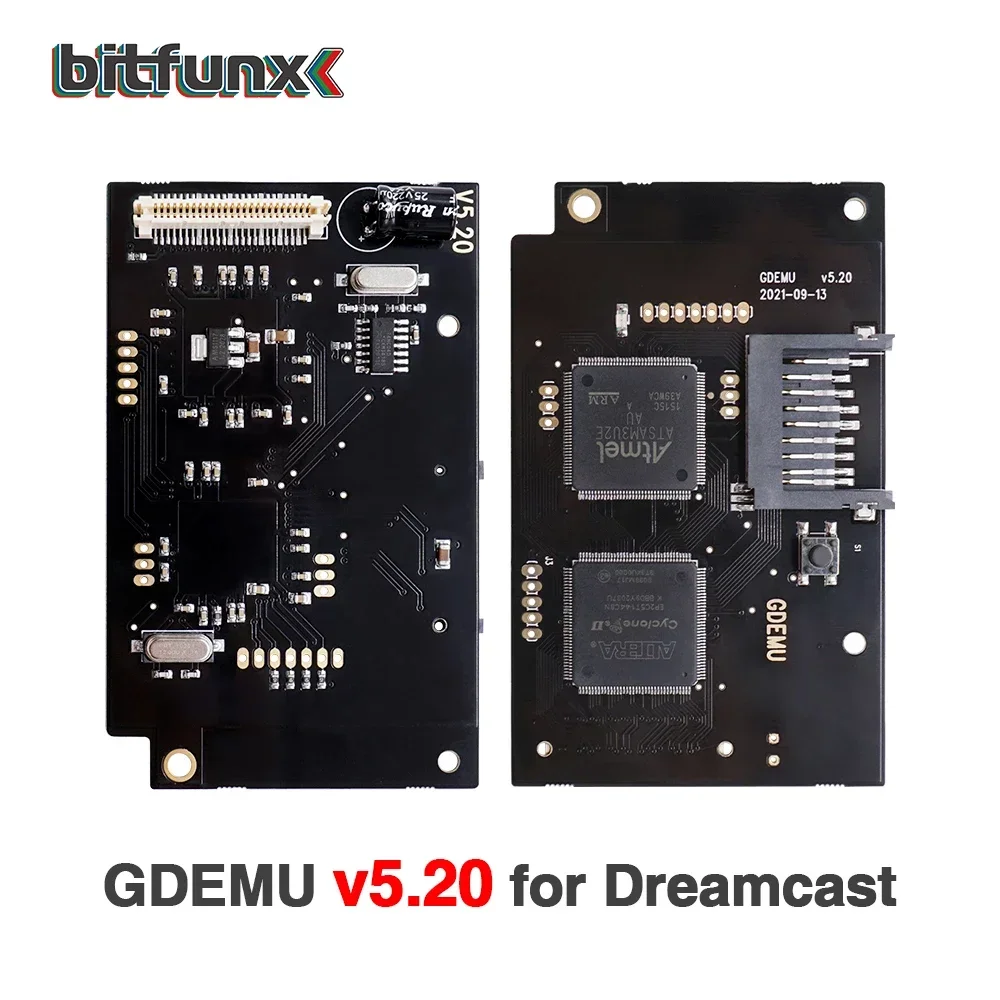 Bitfunx Gdemu V5.20 Estensione Di Simulazione Dell'Unità Ottica Scheda Sd Per Console Sega Dreamcast Dc Va1