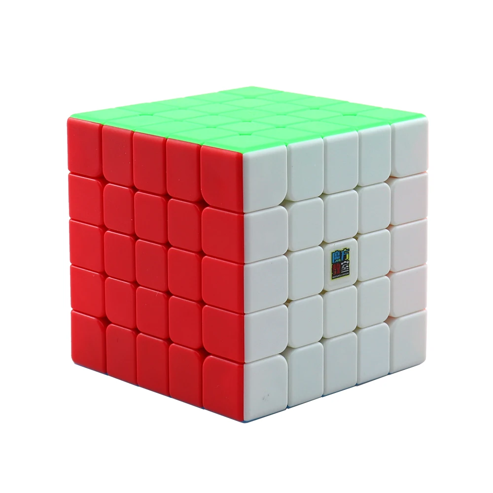 Moyu Meilong 5x5 Magic Speed Cube MFJS Stickerless Professional Children toys Meilong 5X5 Cubo Magico Puzzle Stress Reliever Toy 3