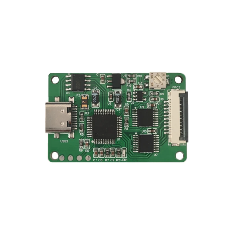 

5x5 distributed flexible thin film pressure sensor display module array FSR acquisition upper computer system software