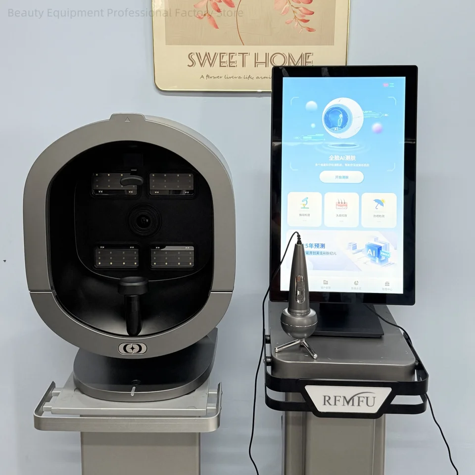 AI Skin Analyzer Pro 36MP Microscopic Detector