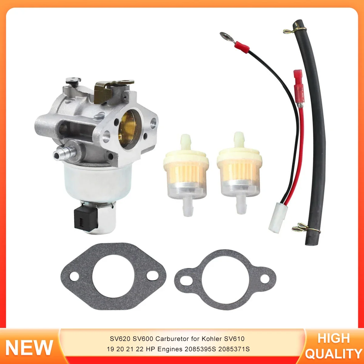

Карбюратор SV620 SV600 для двигателей Kohler SV610 19 20 21 22 HP 2085395S 2085371S