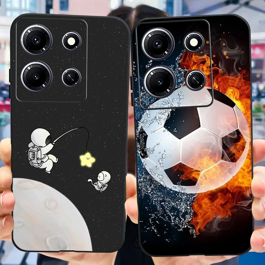 Cute Spaceman Dinosaur Soft Silicone Phone Case - Stylish Protective Bumper Cover