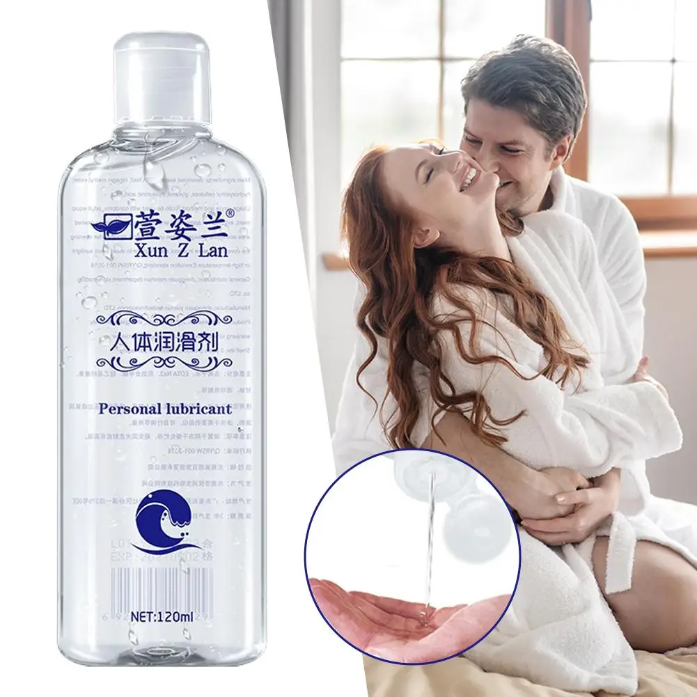Water Based Lube 1/2/3PCS 120ml Liquid Personal Lubricant Gel Long Lasting for Men Women and Couples Safe for Toys