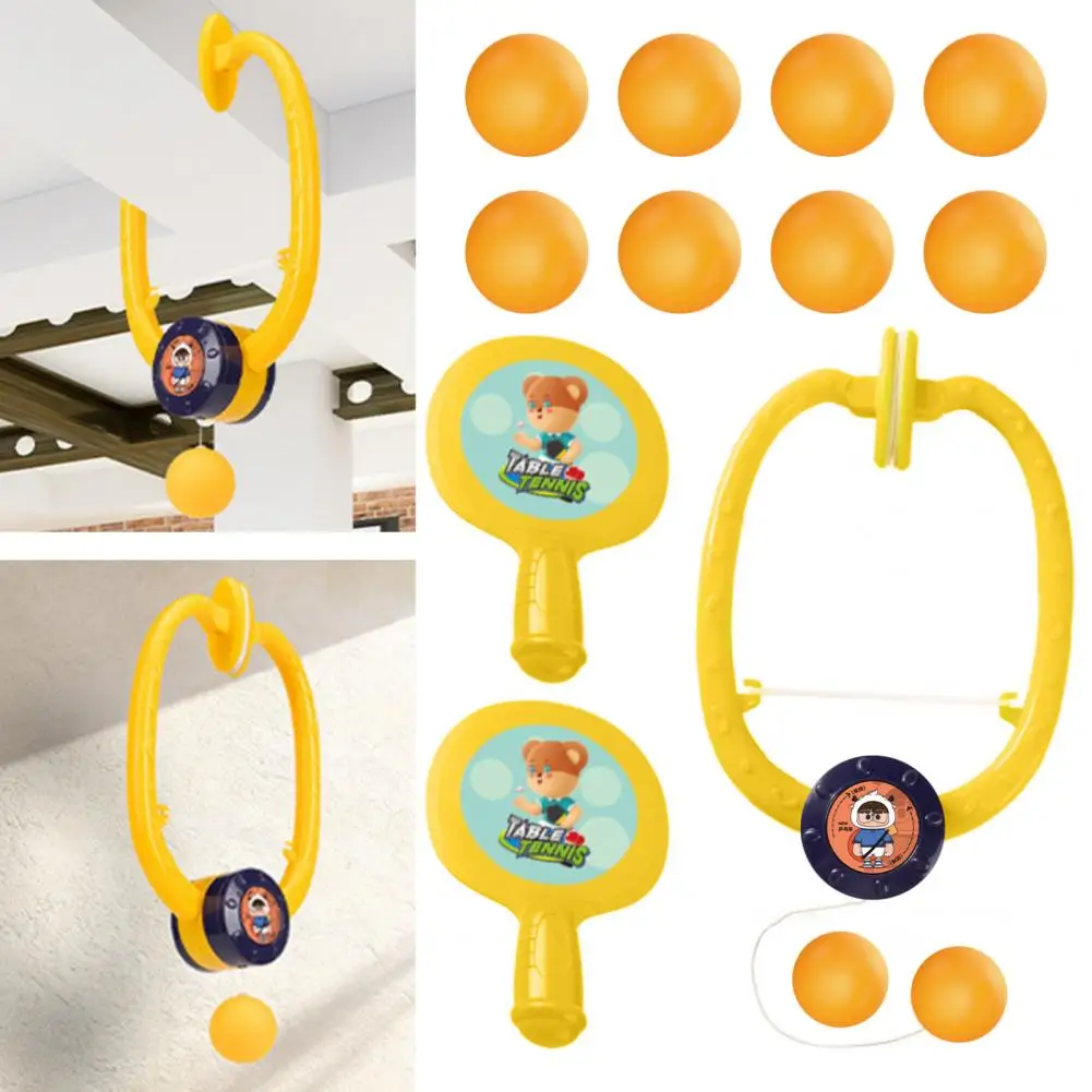 

1 Set Tennis Sparring Trainer Easy Installation Strong Child Toy Hanging PingPong Trainer for Leisure