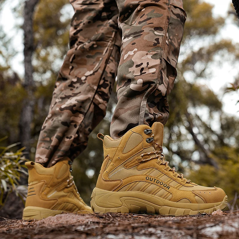 أحذية رياضية للخريف للرجال عالية الجودة لتسلق الجب...