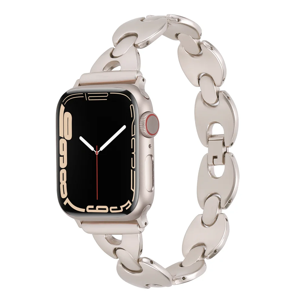 Metal Stainless Steel Strap For Apple Watch Band 45mm 41mm 44mm 40mm 42mm 38mm 49mm Bracelet Correa iWatch 8 Ultra 7 SE 6 5 4 3