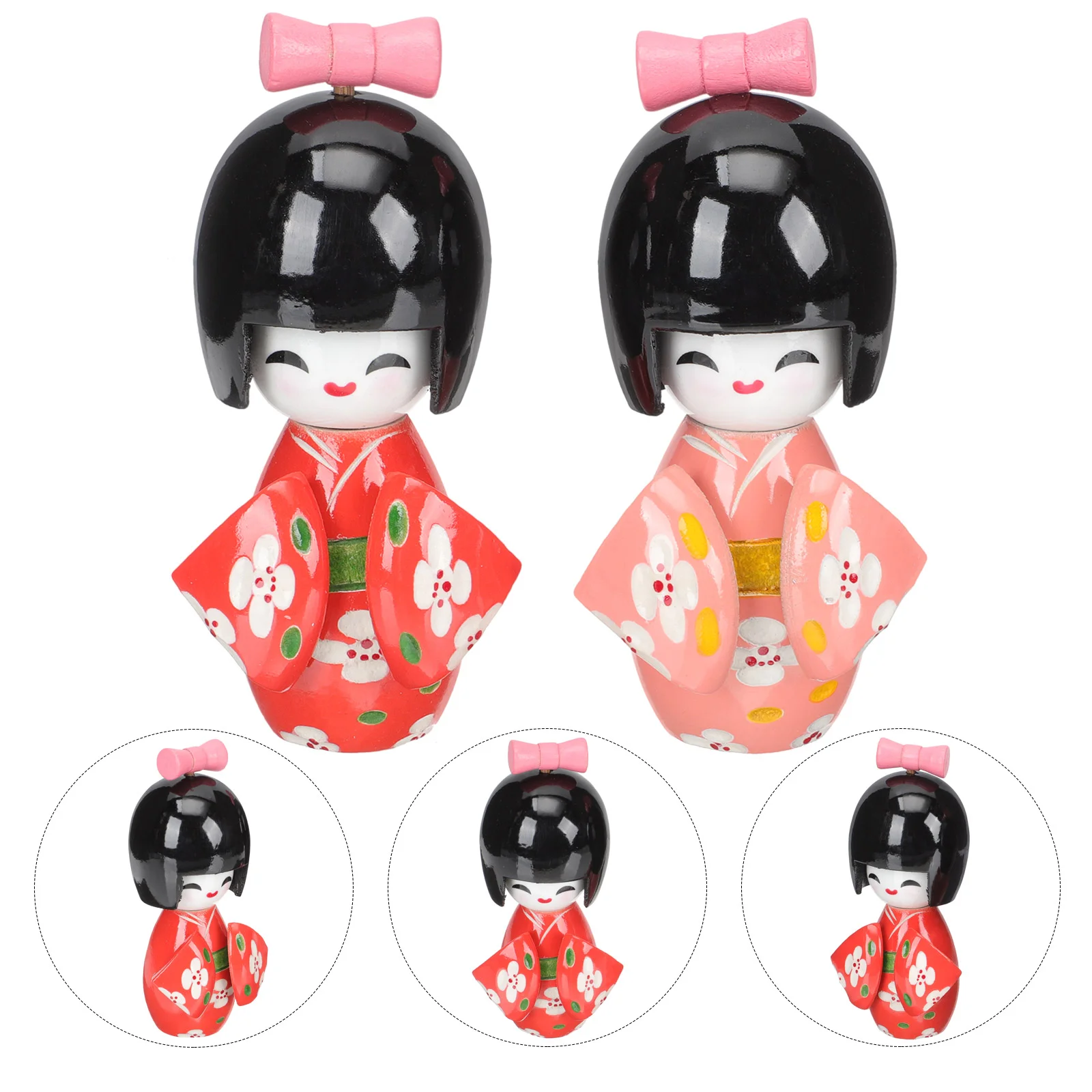 Interactive Baby Toys Kimono Household Tabletop Japanese Ornament Realistic