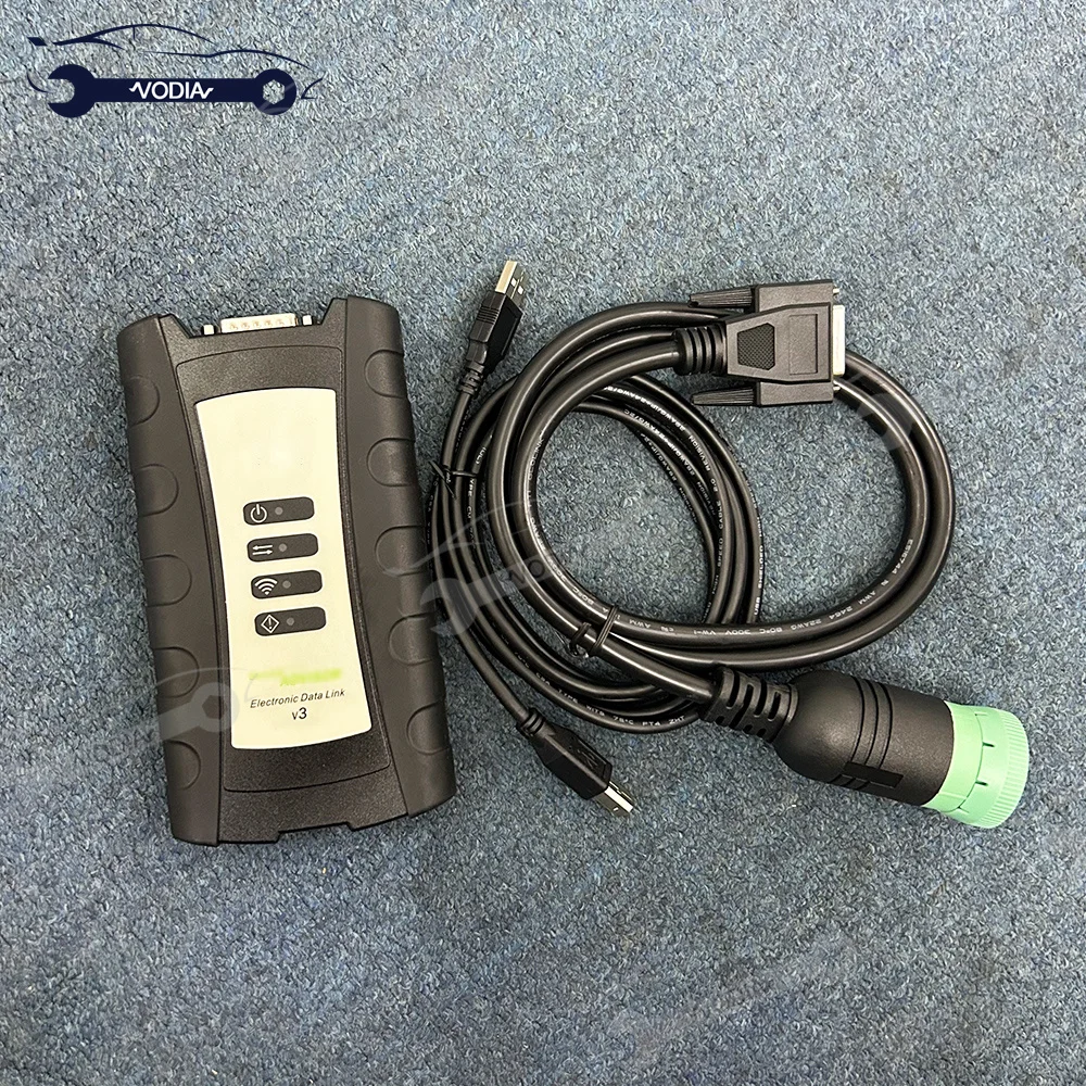 John Deere Diagnostic Tool With SSD V5.3 AG+CF Software - EDL V3 Electronic Data Link For Tractors & Construction