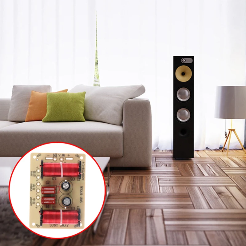Audio Speaker Crossover Circuit Treble Midrange Bass Module 3 Way 900-4000Hz Frequency Divider Home Loudspeaker Filter Refit Kit audio speaker,speaker frequency divider