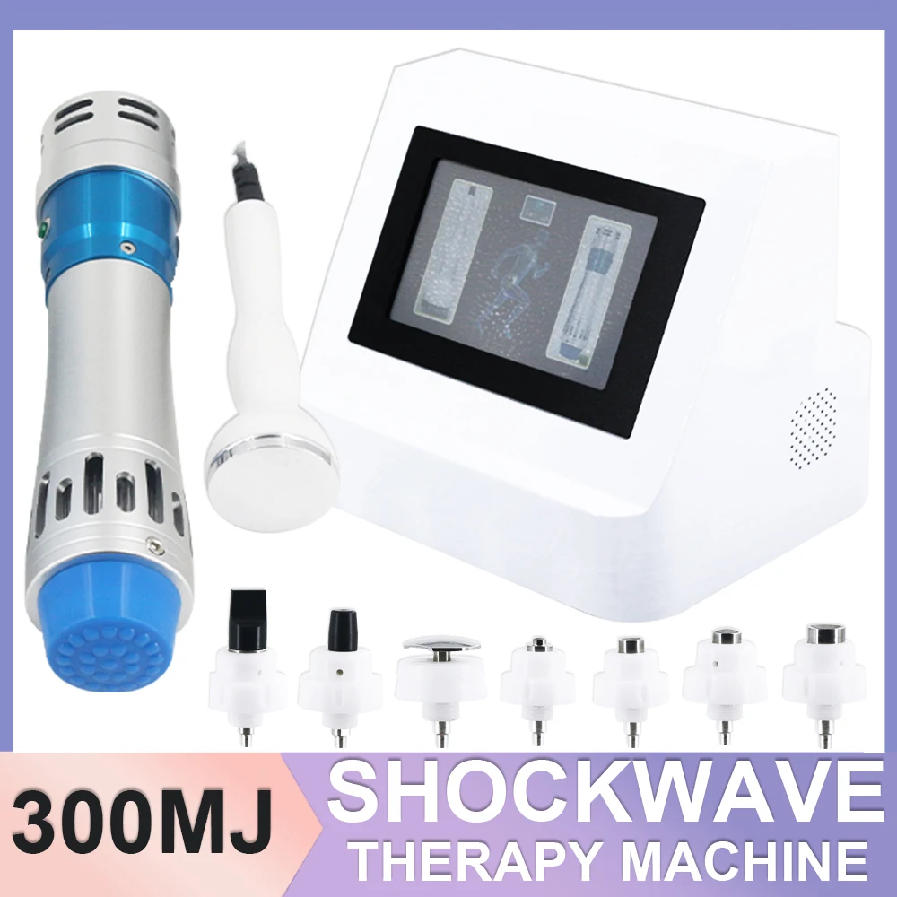 

2in1 Shockwave Therapy Machine ED Treatment Neck Waist New Shock Wave Muscle Relax Body Massager Relieve 300MJ