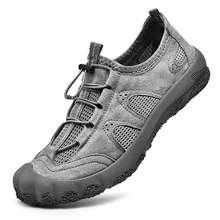  2022 Summer Sneakers Breathable Men Leather Casual Shoes Hiking Shoes Tenis Masculino Adulto Sapato Masculino Men Leisure Shoe 