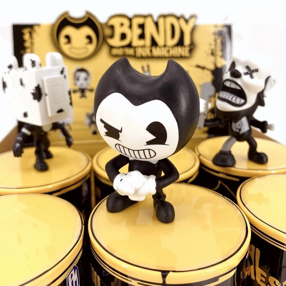 Bendys 인형 게임 캐릭터 블라인드 박스 귀여운 액션 피규어 정적 모델 장난감 컬렉션 데스크탑 장식품