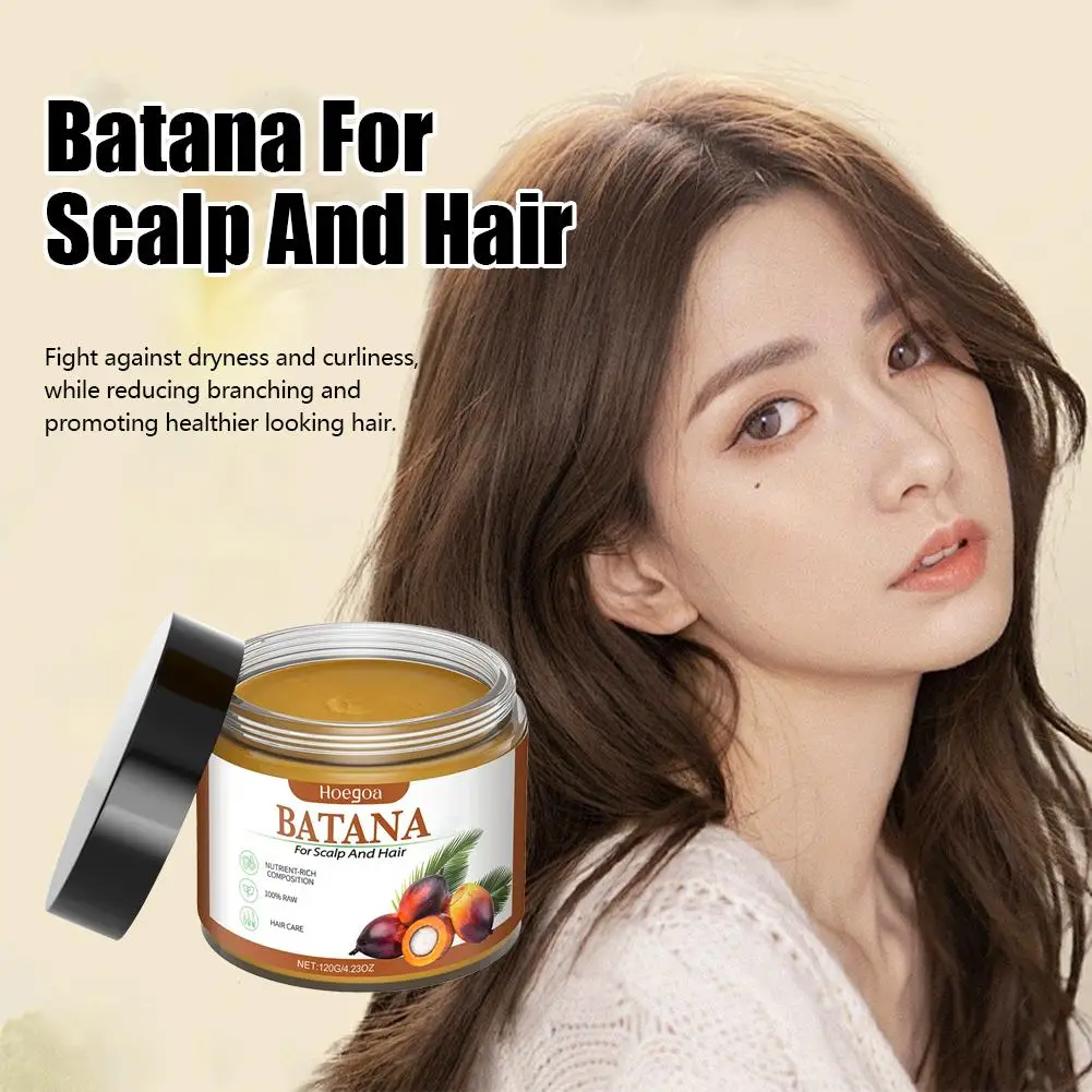 

120g Batana Oil Hair Conditioner Oil Hair Treatment Hair Mask Moisturize And Repair Hair Root for hair growth Healthier Hai N0J2