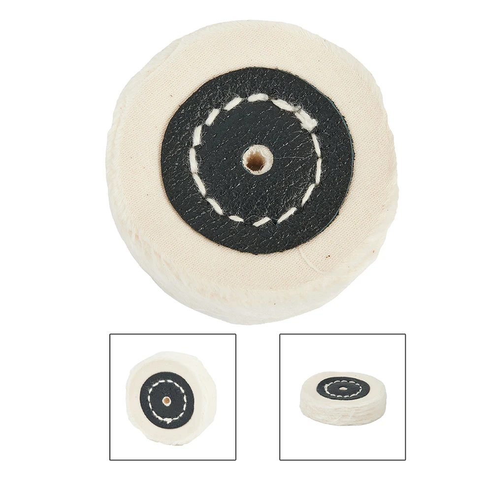 50-200mm White Cotton Lint Cloth Buffing Wheel Gold Silver Jewelry Mirror Polishing Wheel Grinder Tool Polishing Disc Polisher buffing wheels for bench grinder polishing wheels white 50 ply