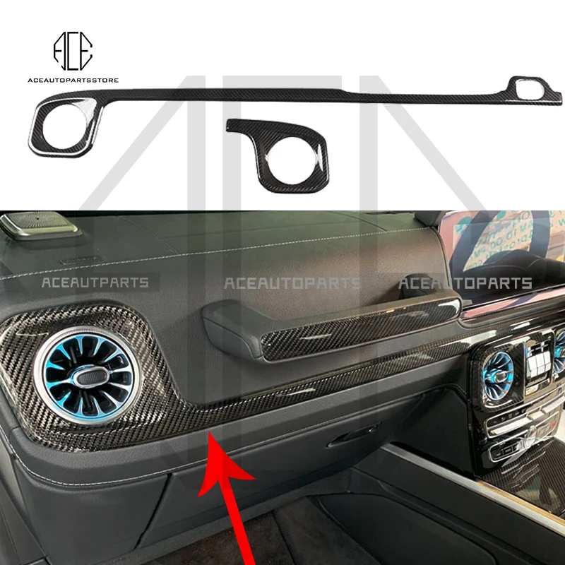 

W464 interior carbon parts for Benz G-class W464 dash board carbon trims for right driver side W463A interior
