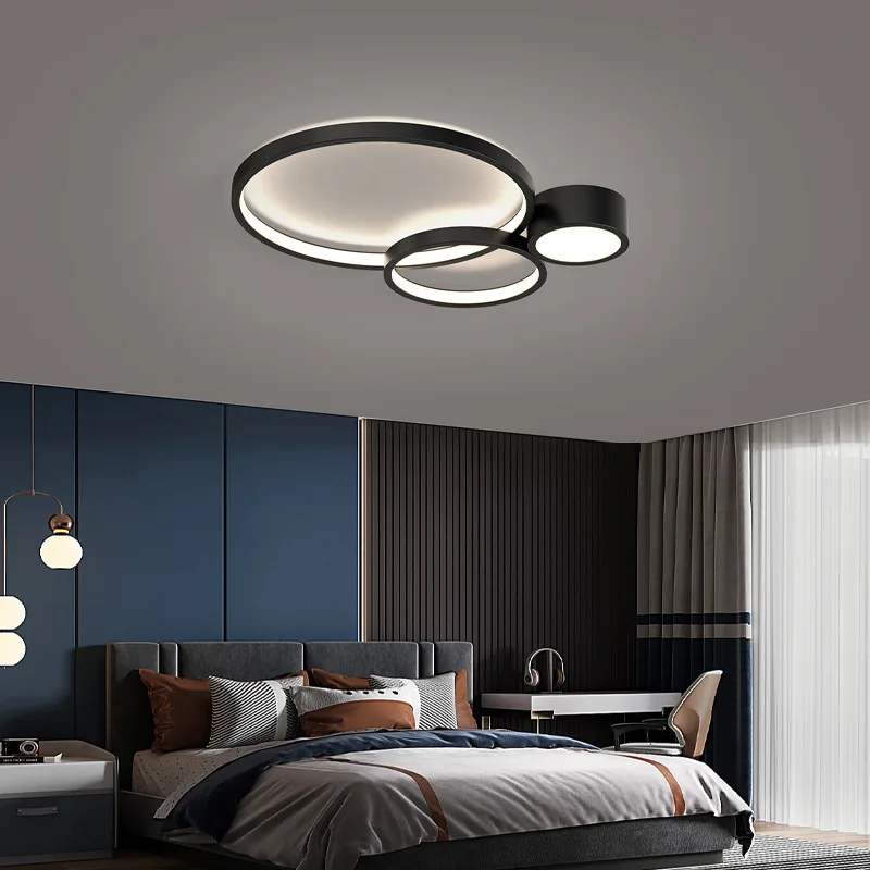

Nordic New Bedroom Lamp Modern Simple LED Ceiling Lamp Creative Personality Home Warm Master Bedroom Lamp Restaurant Room Lamp
