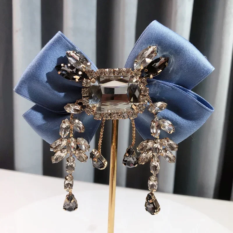 Fabric Bowknot Brooch Rhinestone Tassel British Style Bow Tie Female Shirt Collar Pin Vintage Brooches Women Accessories butterfly brooch,imitation pearl brooch,wheat brooches,animal brooch,cartoon brooch,waist brooch,fashion brooch set,croissant brooches,heart shape brooch,bee crystal brooch,shawl brooch,pearl brooches,doctor stethoscope brooch,personalized brooches,pin brooches,clothing brooch,viking brooch,hijab brooch,flower brooch,crystal brooch,art brooches,enamel brooches,acrylic brooches,bike brooch,national flag brooch,metal brooches,bee brooch