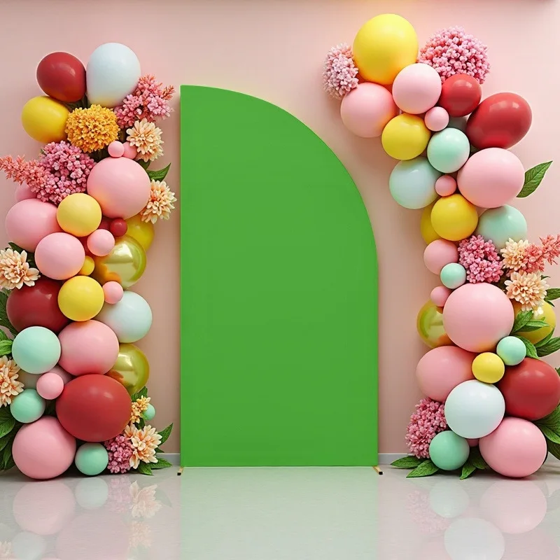 Double-Sided Elastic Spandex Arch Backdrop Cover