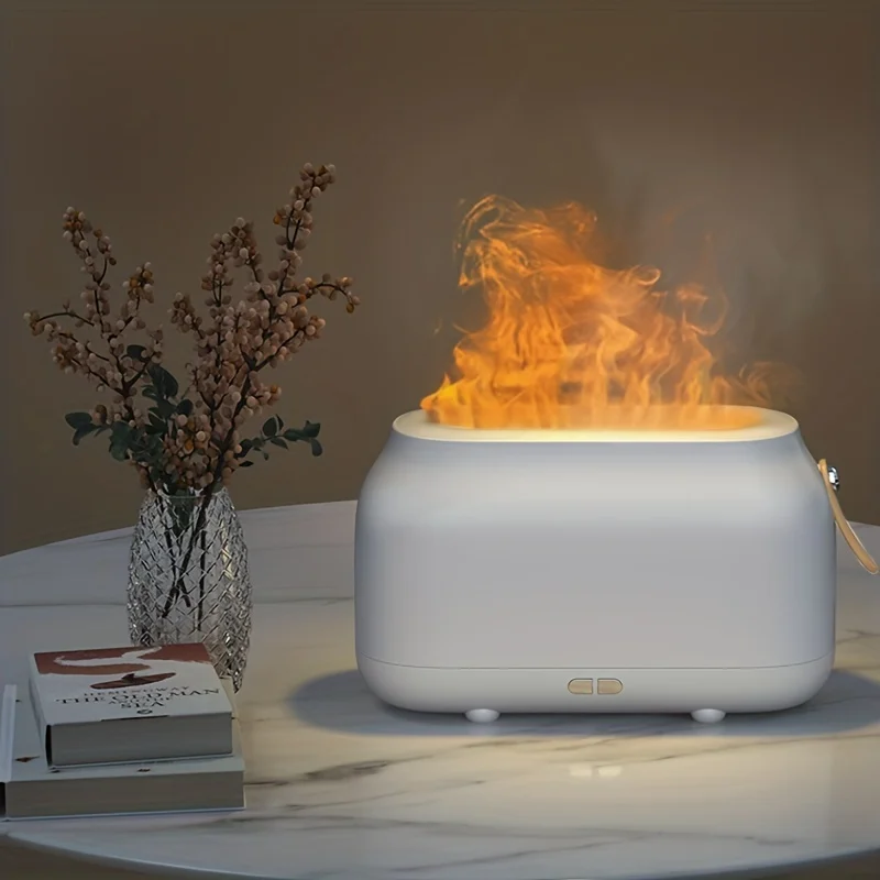 Atmosphere Flame Humidifier Aroma Diffuser