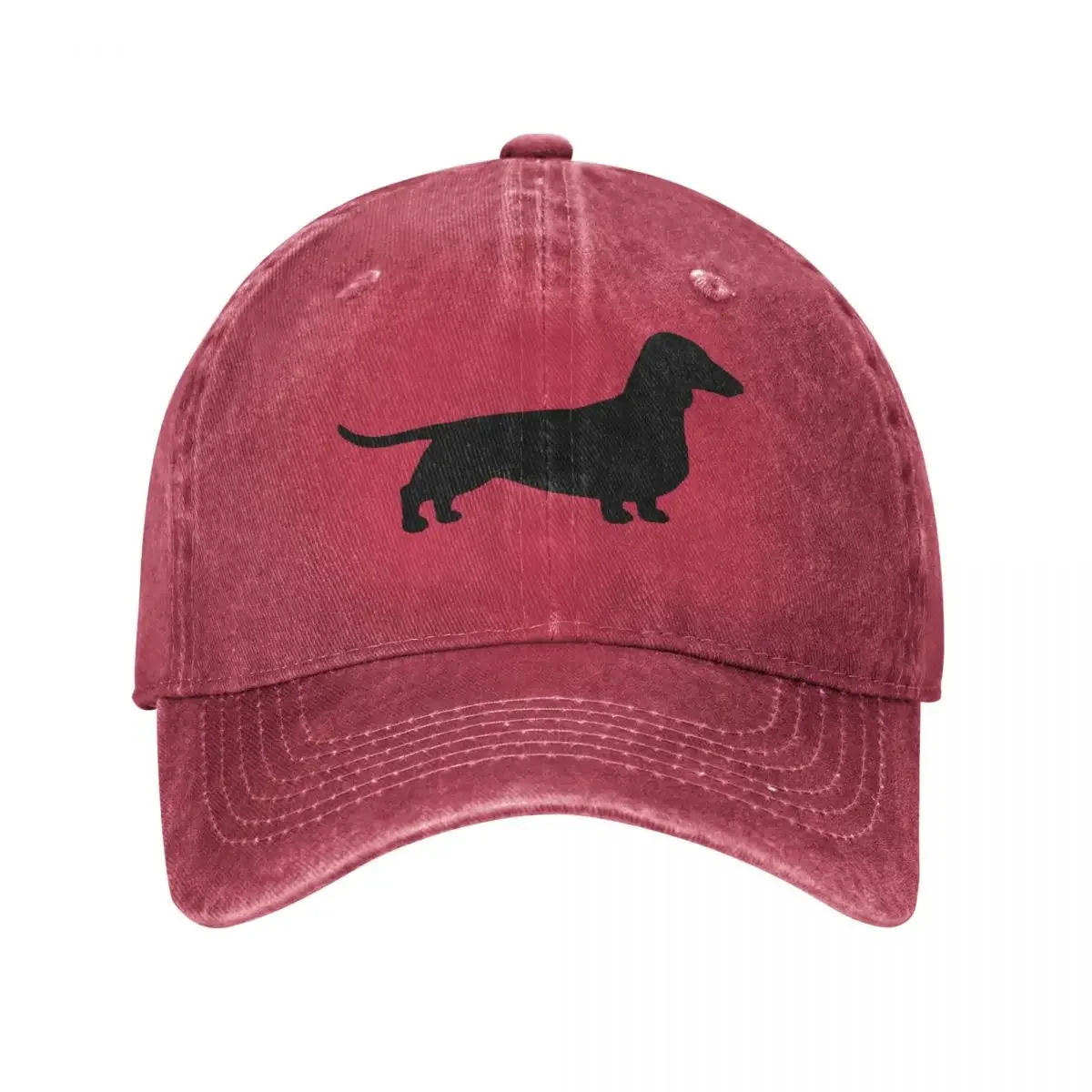 

Dachshund Weiner Dog Baseball Cap Vintage Distressed Washed Snapback Cap Men Women Outdoor Summer Caps Hat