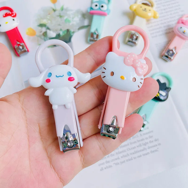 Cute Cartoon Pendant Nail Scissors Portable Single Pack Adult Children's  Nail Clippers Girl Heart Nail Clippers Kit Higiene Bebe - AliExpress