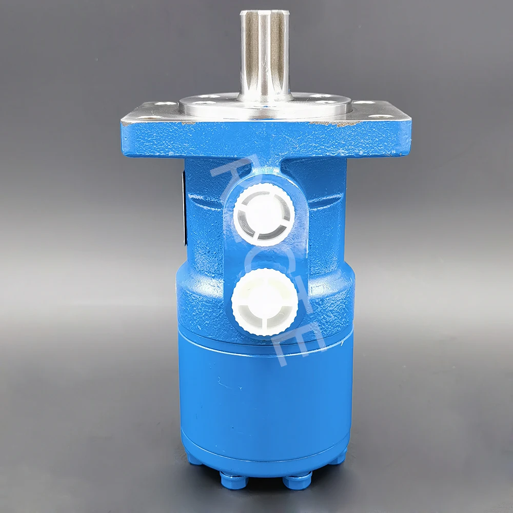 RECTE Hydraulic Motors OMP-160 Spline Square High Torque Hydraulic Motor 4