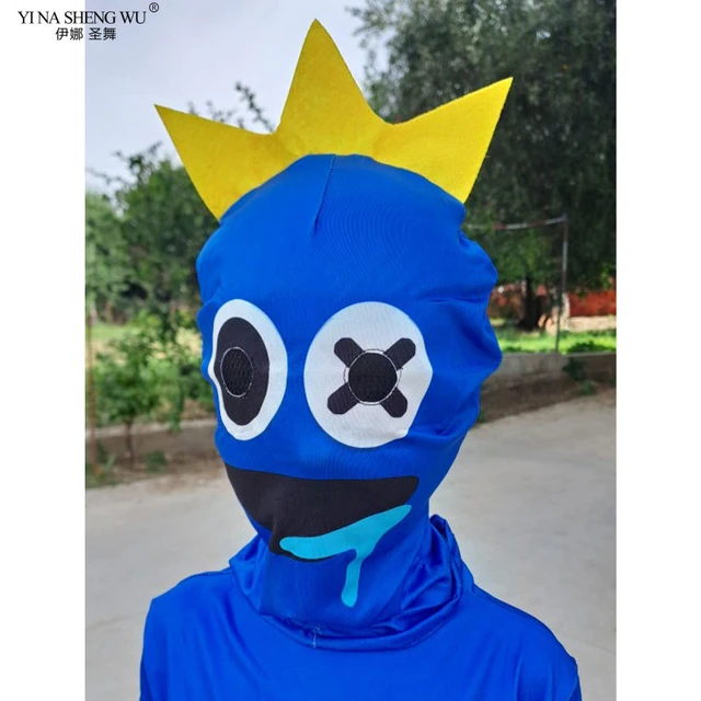 Game Rainbow Friends Costume Kids Blue Red Green Monster Wiki Cosplay  Horror Halloween Canival Birthday Party Clothes Set