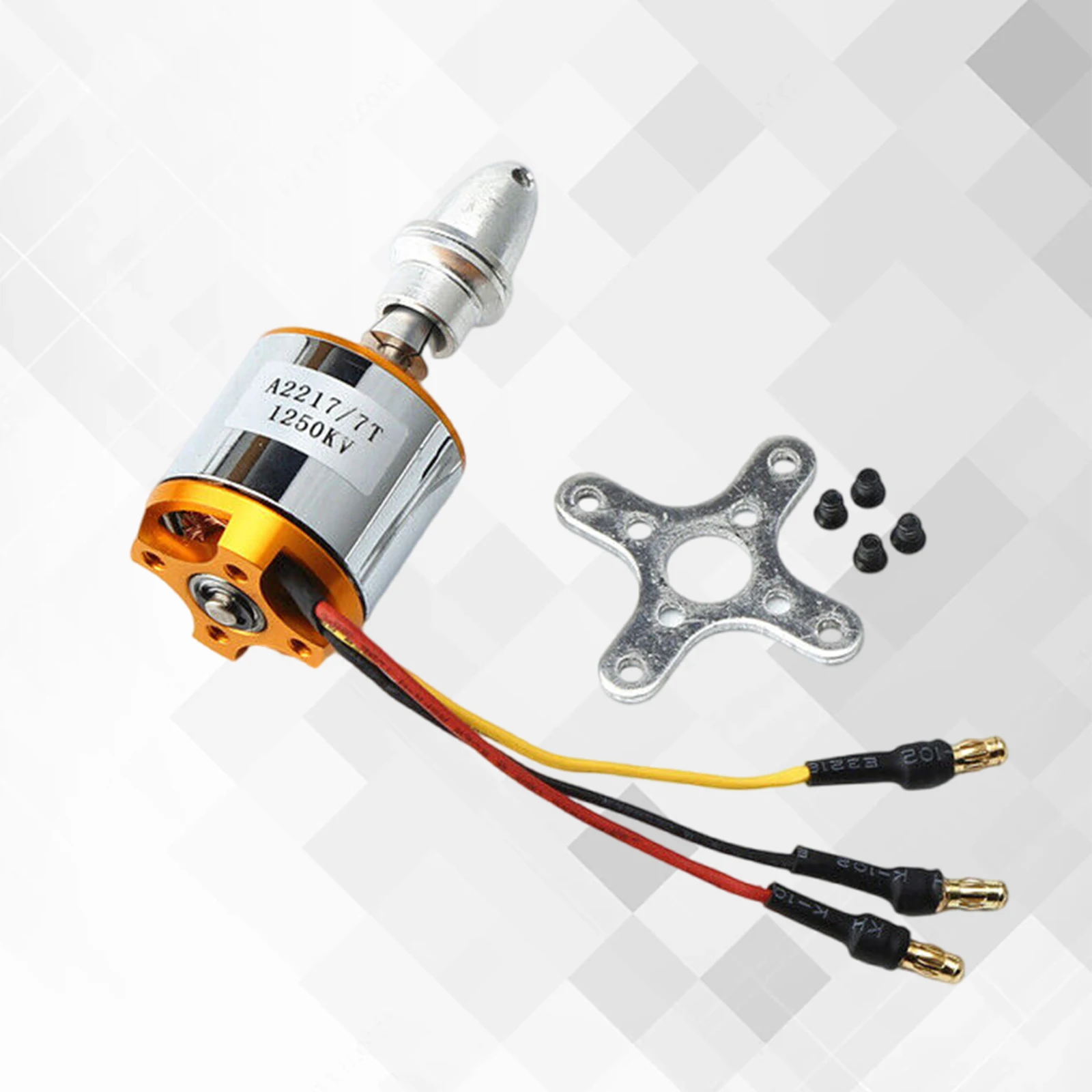 Бесщеточный двигатель для летательного аппарата модели XXD A2217 KV1250 RC, самолет с неподвижным крылом, четыре ярда, специальные аксессуары для самолета