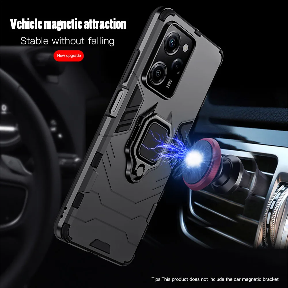 Cover Xiaomi Poco X4 GT con anello