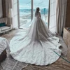 Pretty Wedding Dresses Gorgeous Bridal Gowns Lace Appliques Full Sleeves Robes Princess Pretty Vestidos De Novia Customized 2025 2