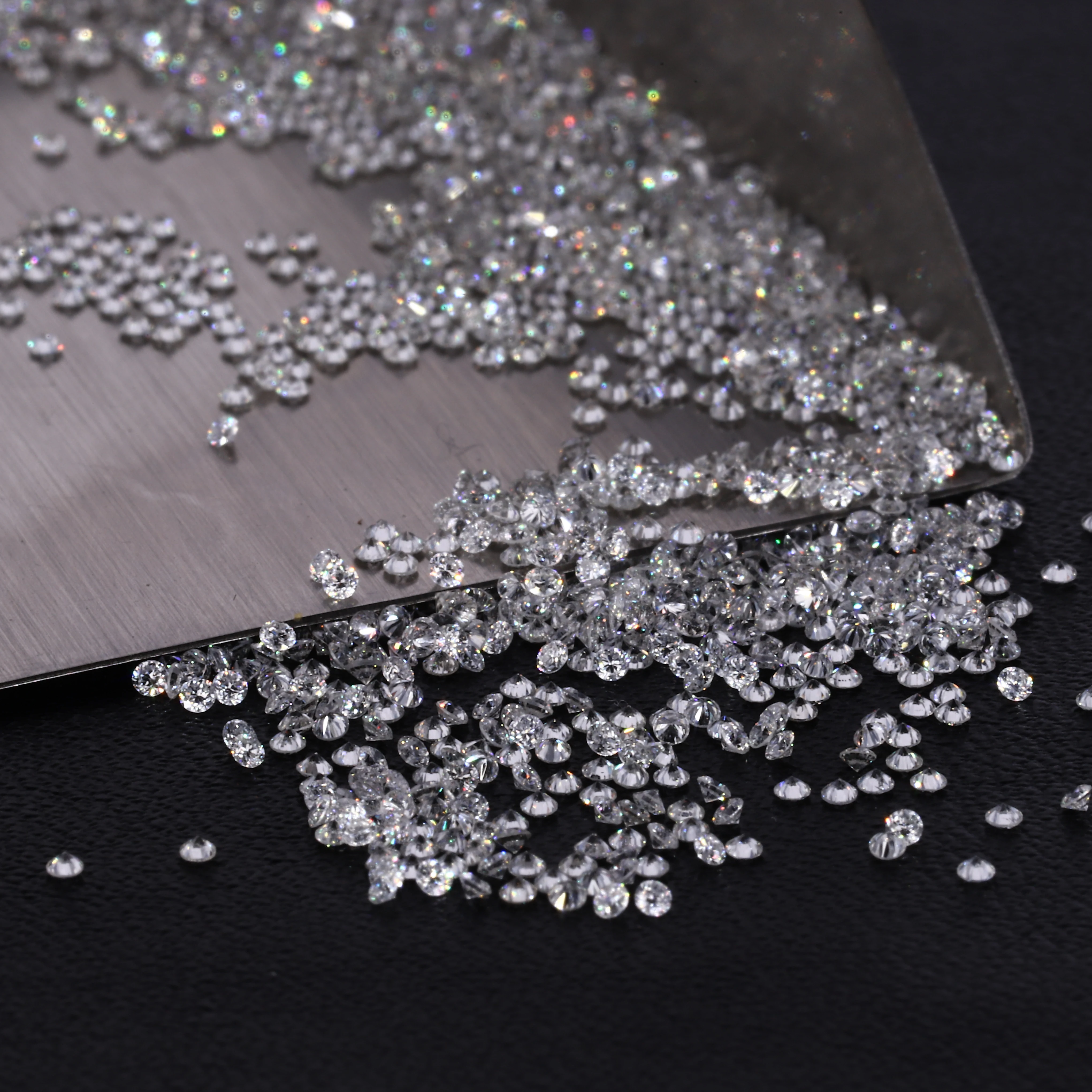 

100% Genuine 0.8mm~3.0mm 1.0ct White D Color Round Loose Moissanite Stone VVS1 Excellent Cut Grade Test Positive Lab Stone