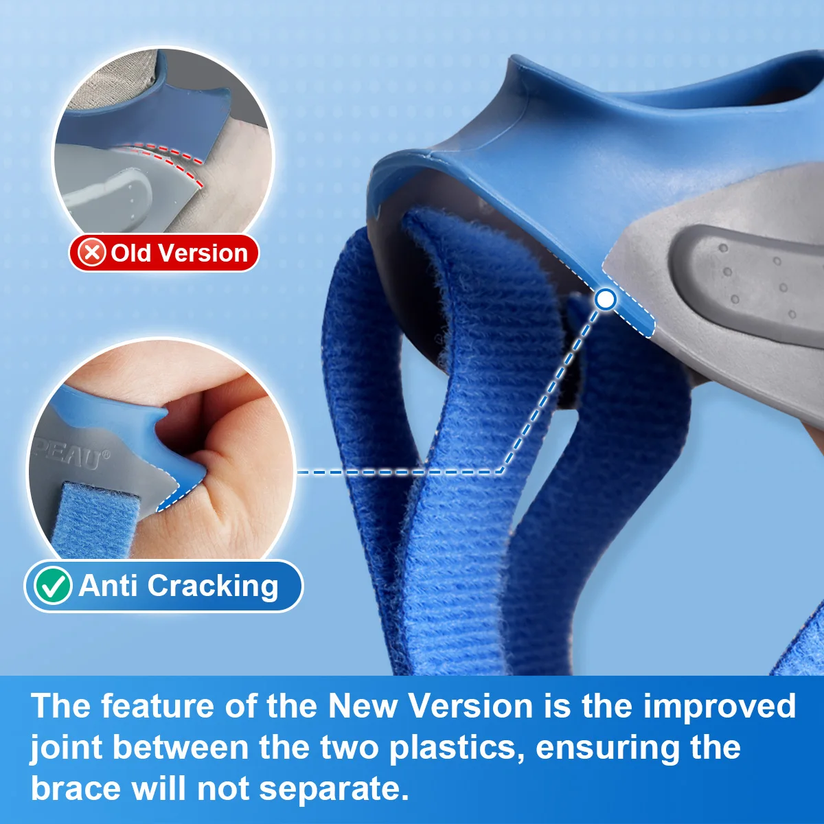VELPEAU Thumb Brace for CMC Joint Pain, Osteoarthritis, Arthritis and Tendonitis Thumb Support Stabilizer with Elastic Sleeve 4