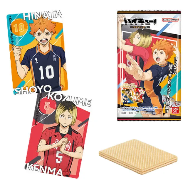 Bandai Shokugan Cards Haikyuu!! Anime Cards Hinata Shoyo Daichi