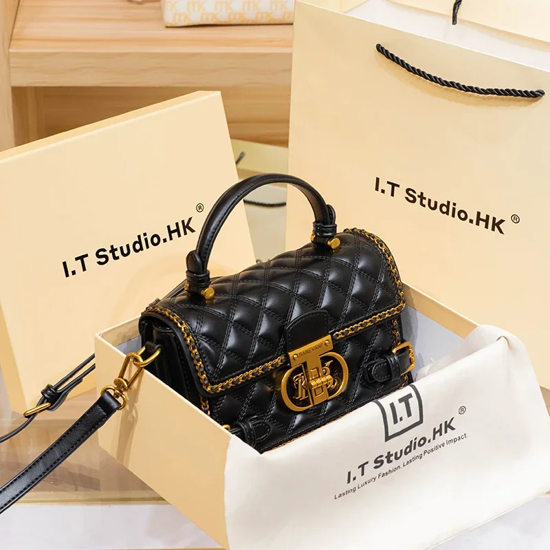 حقيبة يد نسائية حقيبة يد شبكية ماسية أصلية حقيبة ي...