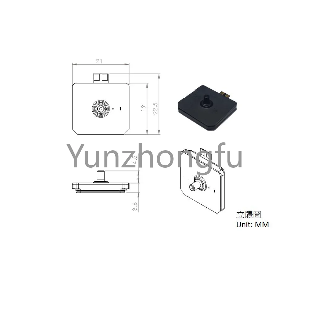 

Small Dc 6v-18v Yamada JPP21A-14A Piezoelectric Air Compressor Automatic Exhaust Type for Massage Bed Chair Manual Foot Air Pump