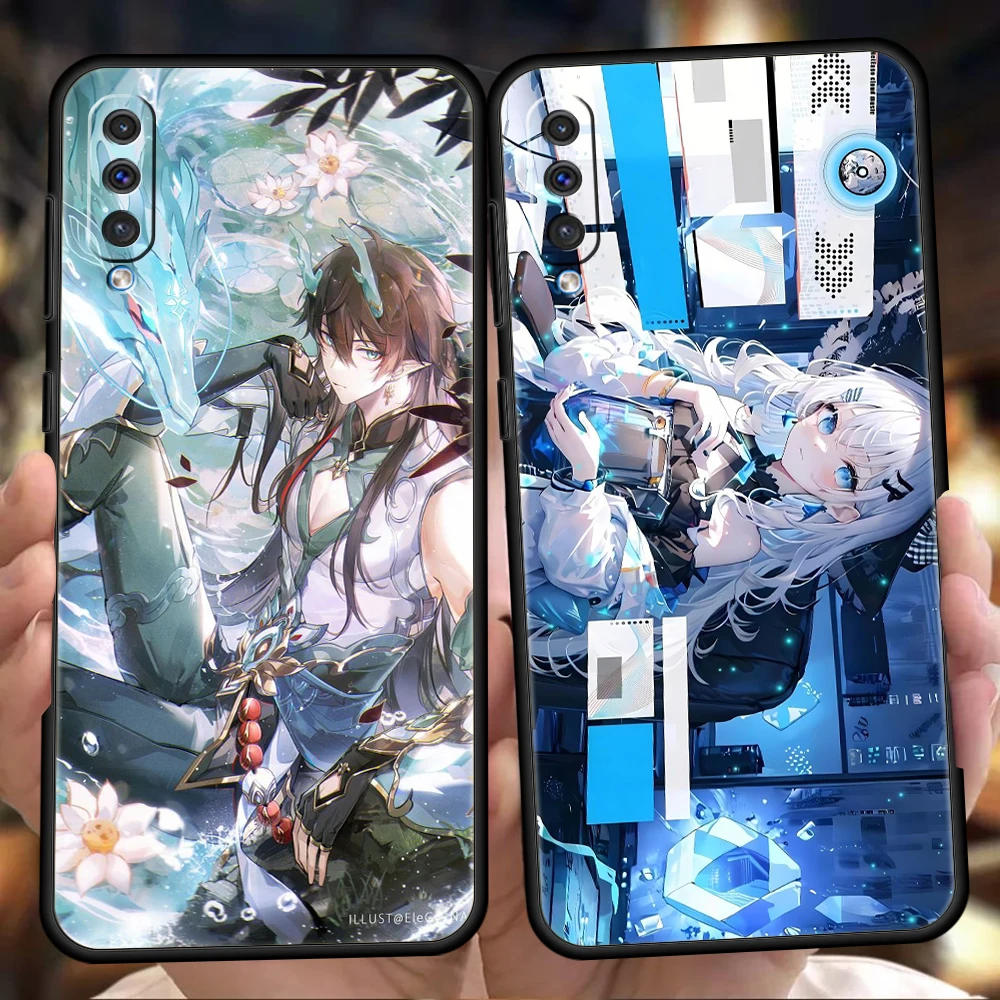 

Honkai Star Rail Game Same Style Phone Case for Samsung Galaxy A24 A13 A53 A73 A33 A22 A12 A02 A03 A05 A70 A50 5G Silicone Shell