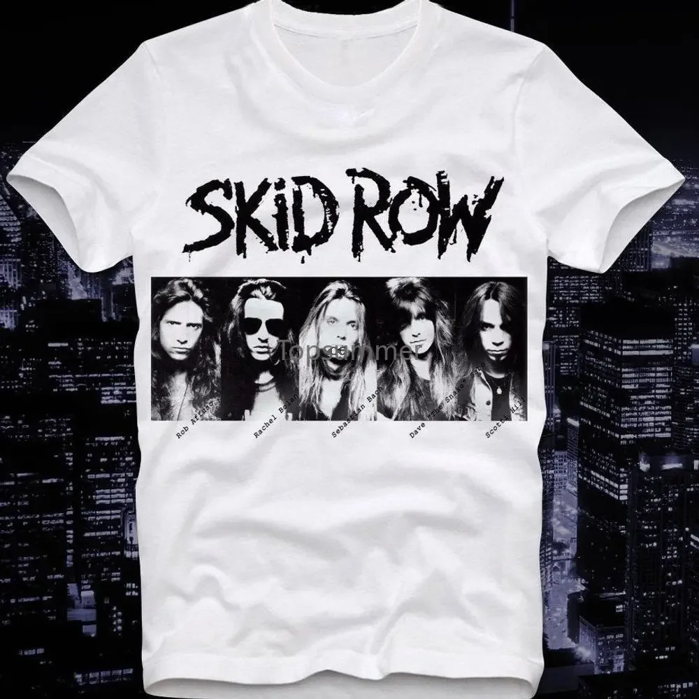 

T Shirt Skid Row Sebastian Bach 18 And Life Live Tour Retro Vintage