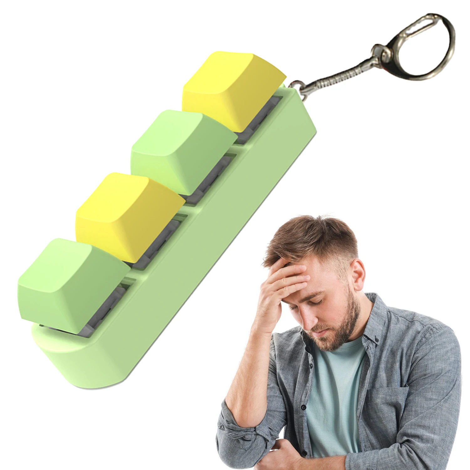 4 Keys Mechanical Keyboard Fidget Toy