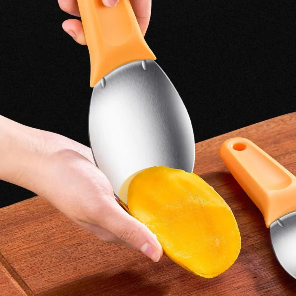 Mango Peeler Knife Spoon Diced Tool Multifunctional Avocado Scooper Kitchen Fruit Peeling Slicing Tools Accessories Mango Peeler Knife Spoon Diced Tool Multifunctional Avocado Scooper Kitchen Fruit Peeling Slicing Tools Accessories