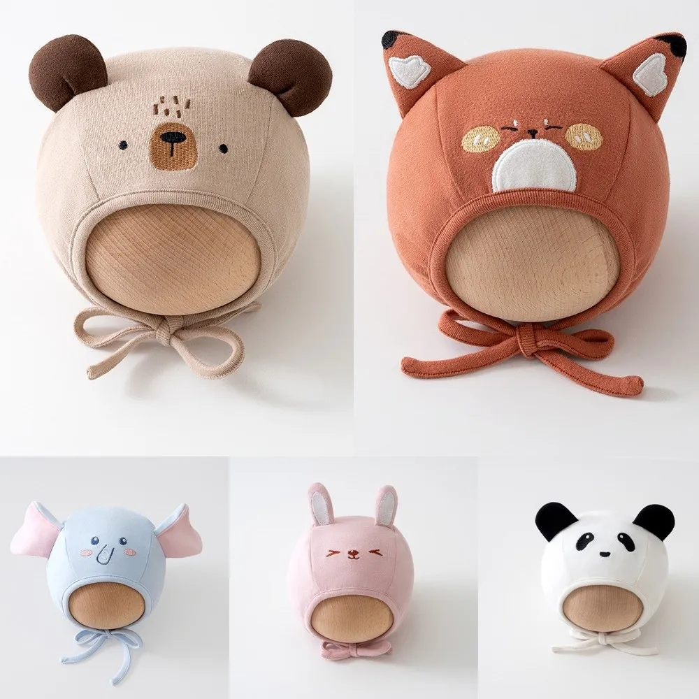 New Cute Cartoon Baby Ear Protection Cap Cold Proof Warm Earmuffs Hat Windproof Beanie Cap Autumn Winter