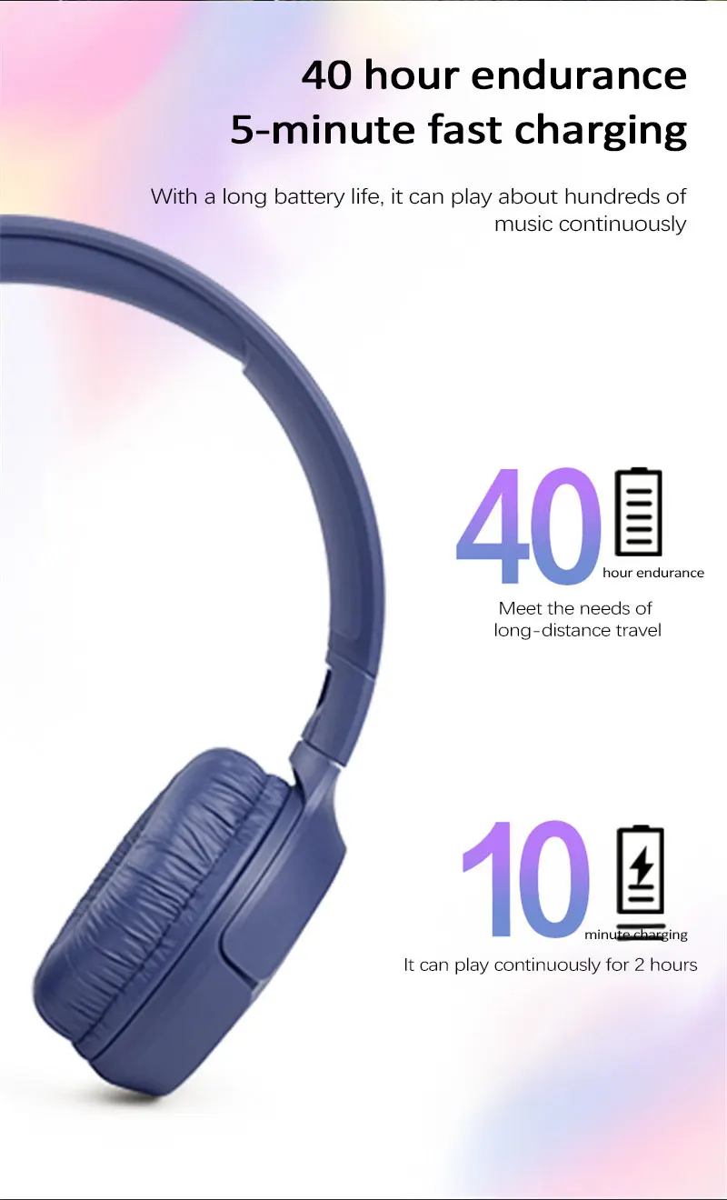 Casque Bluetooth Sans Fil JBL TUNE 510-5