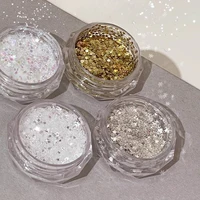 1mm Mini Sparkling Star Nail Glitter Sparkling Pentagram Nail Decoration Nail Salon Design Cute Accessories DIY Nail Art Design 1