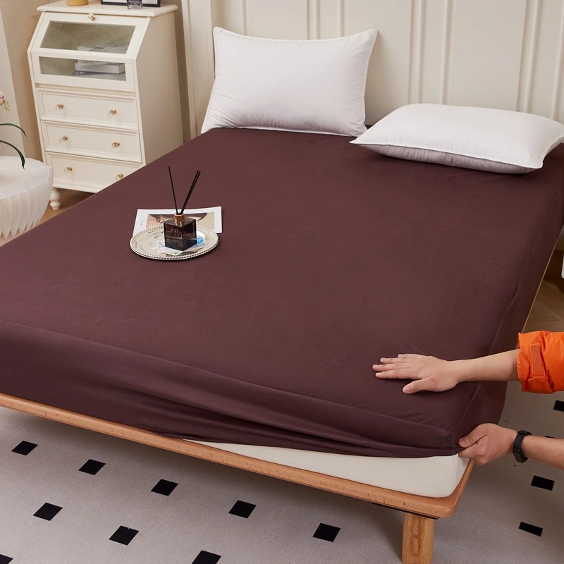 Mattress Cover Brown