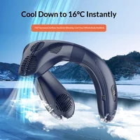 Nouveau climatiseur de cou portable, ventilateur de cou rechargeable à semi-conducteurs, ventilateur sans pales, ventilateur personnel d'extérieur, refroidisseur portable 3