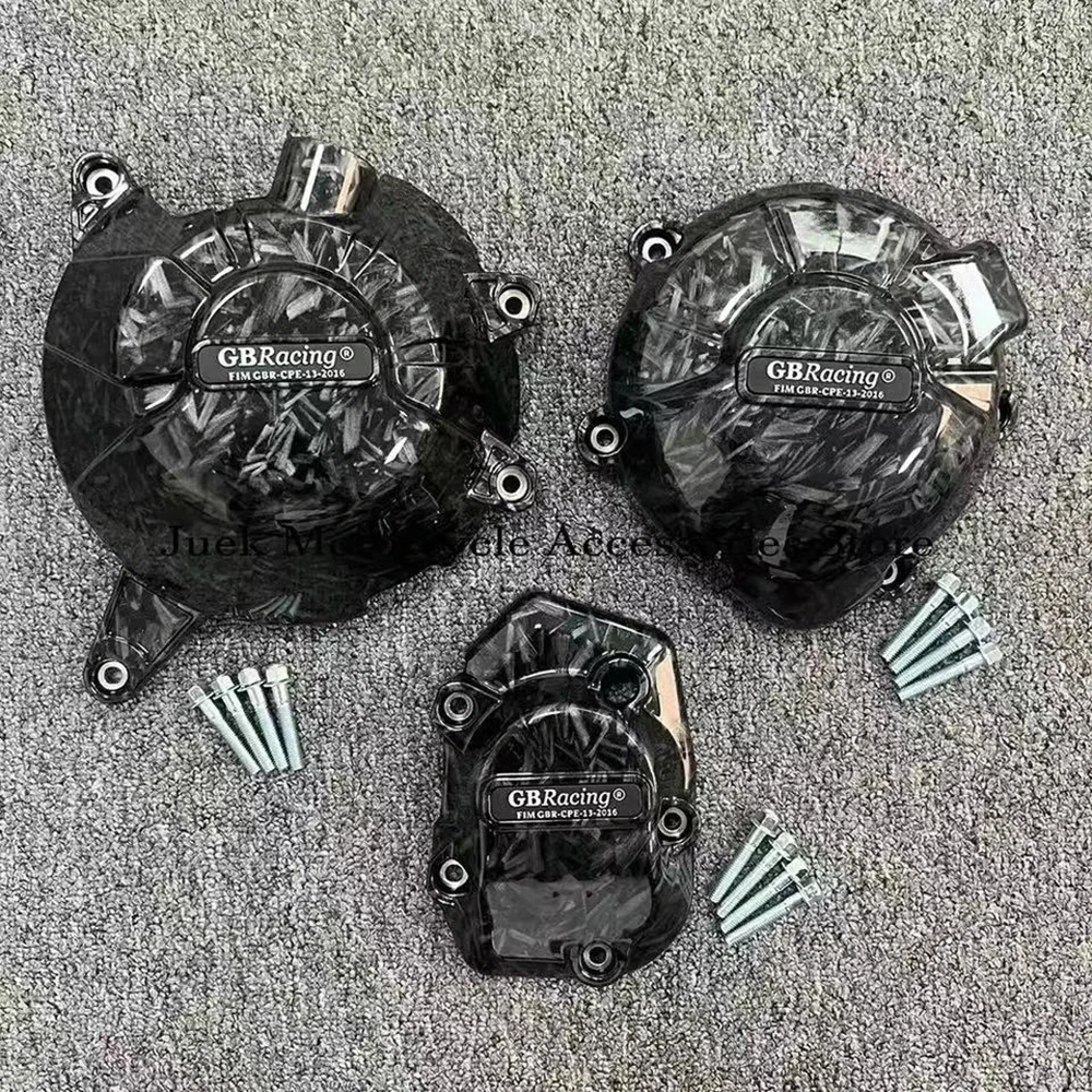 Fit For KAWASAKI Z900 Engine Protective Cover Carbon Fiber Printing motorcycle engine cover engine cover protector engine guard