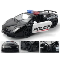 1/36 Lamborghini Gallardo LP570-4 Super Sport Toy Car RMZ City Diecast Metal Miniature Model Pull Back Collection Gift For Boy 2